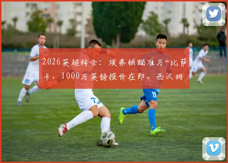 2026英超转会：埃弗顿瞄准万-比萨卡，1000万英镑报价在即，西汉姆面临1.5亿资金压力